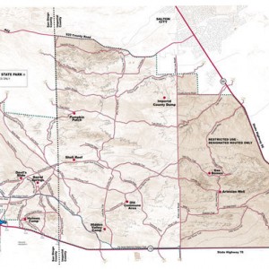 Map of Ocotillo