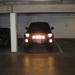 Lights lit