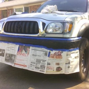 another view of the front.......prep wasnt too bad, but definitely necessar