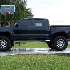 side shot