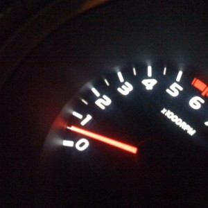 White Gauge LEDS