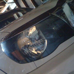 Black Headlight Mod and Eyelids