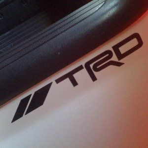 TRD Decal