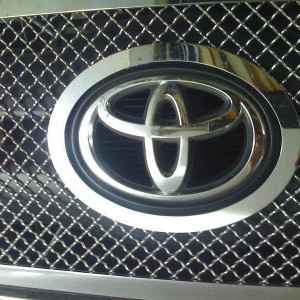 Mesh Grille - Toyota Emblem