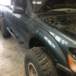 Sluggo has color matched fenders!