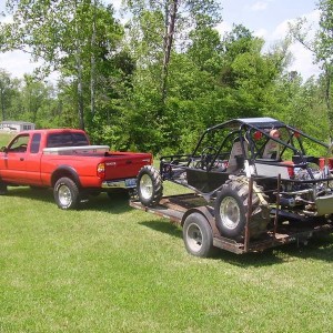 Hauling the Prom Ride