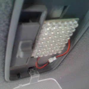 48 LED Domelight with the cover off