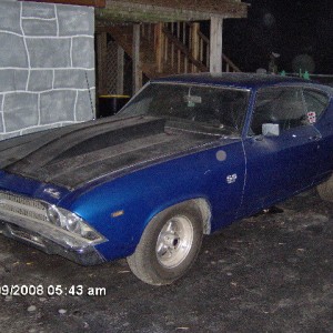 my very dusty 69 SS Chevelle