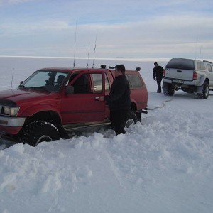 Stuck hilux