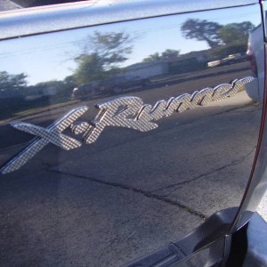 C/F X-Runner badge
