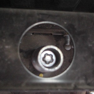 spare lock install