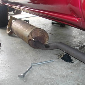 stock muffler