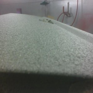 up close.......loving the texture...and it matches the rest of the truck.