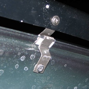 Teflon tape inside of hood