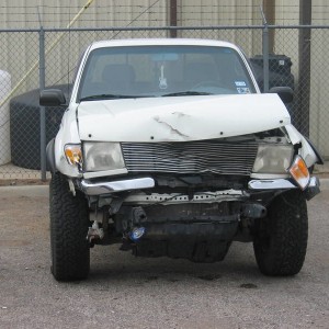 Sad demise to our 98 4X4 Taco