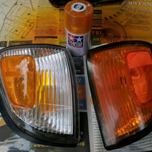 Amber-corner-lenses