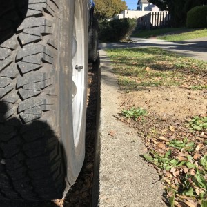 Front rear width