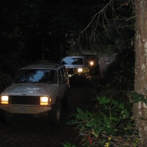 My 2008 Tacoma 4x4 and my ex, the Cherobeast.