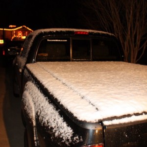 Snow in San Antonio, TX