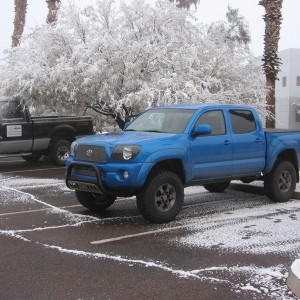 Snow in Tucson!