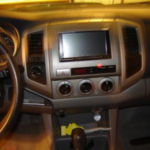 inside of truck
