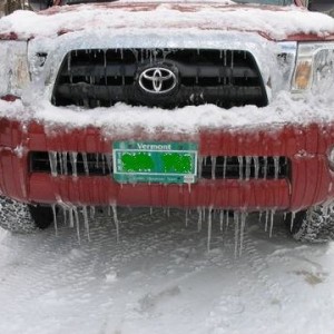 Icy Monday