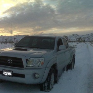 Pioneertown Snow
