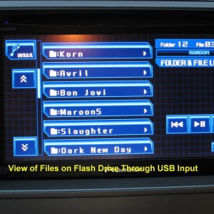 Pioneer-AVH-P4000DVD USB List