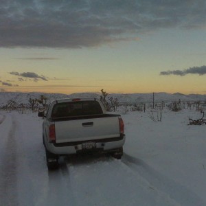 Pioneer Town Snow