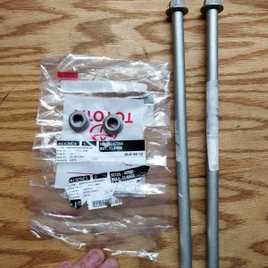 OEM UCA Bolts and Nuts
