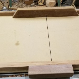 New table saw cross cut sled