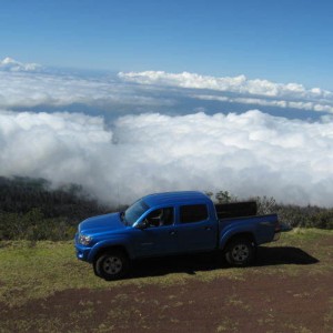 above the clouds
