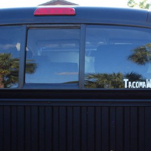 Tacoma World Sticker