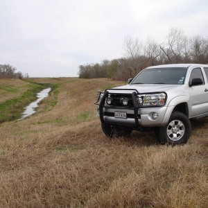 Sitting at the creek