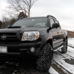 front and side view.with new wheels/tires.