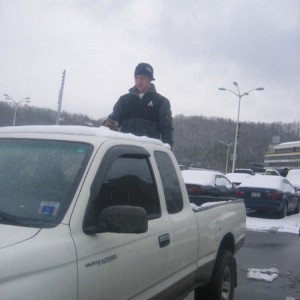 Good pic of new step rails and window tints!