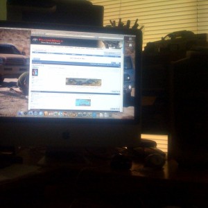 Browsing TW on the new iMac...