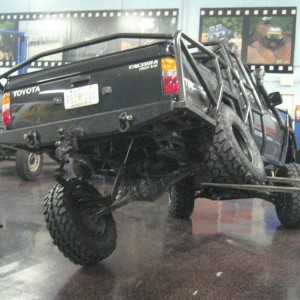 Checking clearance for the 35" tires