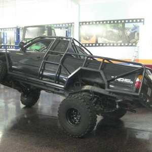 Checking clearance for the 35" tires