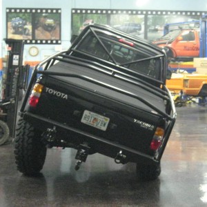 Checking clearance for the 35" tires