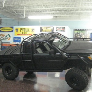 Checking clearance for the 35" tires