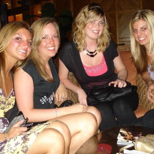 her roomates