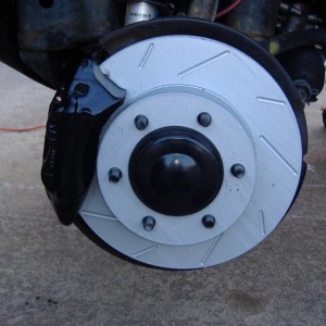 painted calipers,hawk lts pads,sp slotted rotors