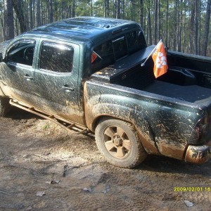 stuck rear
