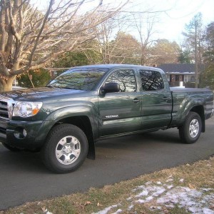 My Tacoma, 2009 SR5 DoubleCab LongBed Timberland Mica