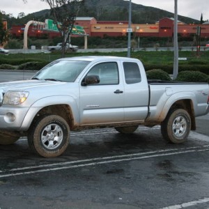 The truck.