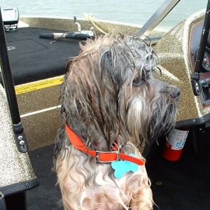 My fishin' buddy Rusty