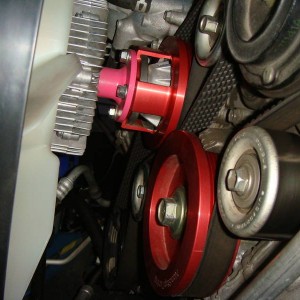 WP Pulley installed