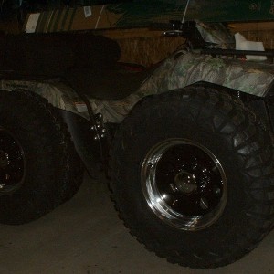 Taco wheels on the Brute?  LOL