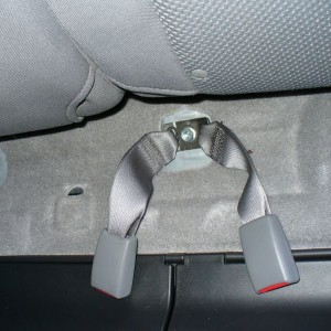 Seatbelt rear